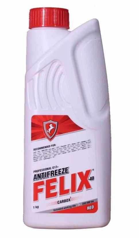 Антифриз Felix Carbox-40 (G12+) красный 1л